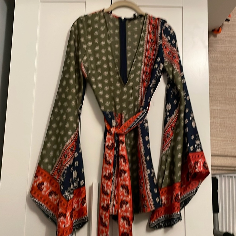 Missguided kimono sleeve  romper